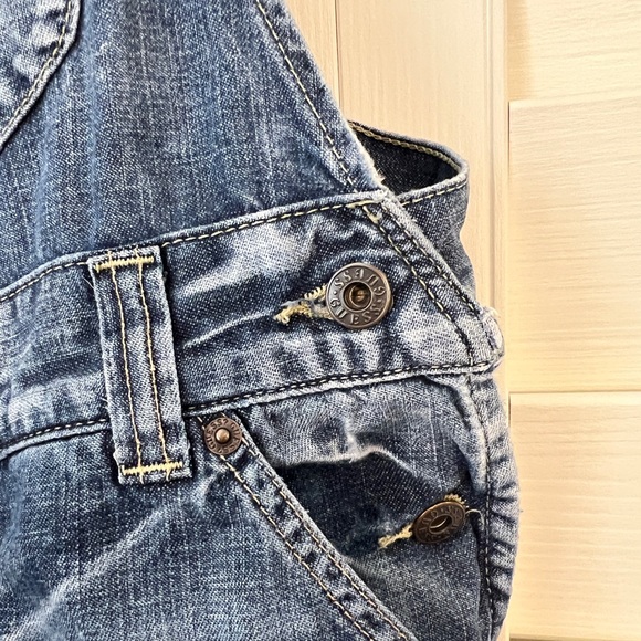 GUESS JEANS Chucky Halloween Y2K Bib Overalls - Picture 7 of 16